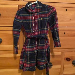 Polo Ralph Lauren Girls Plaid Cotton Twill size 2T